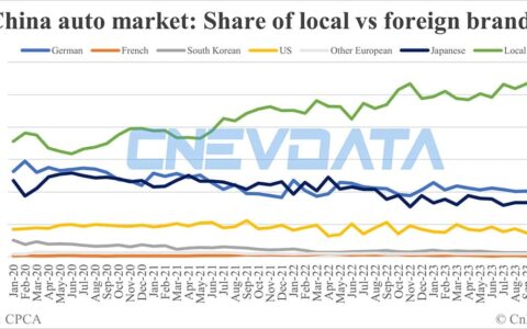 Local brands' share of China auto market at 55.29% in Nov