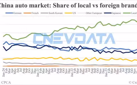 Local brands' share of China auto market at 55.4% in Feb