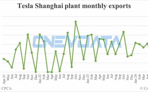 Tesla Shanghai plant exports in Jun: 11,746