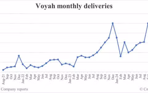 Voyah deliveries in Nov: 10,856