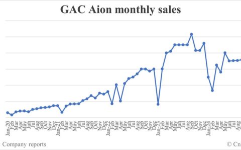 GAC Aion sales in Dec: 46,851