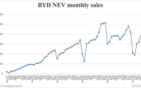 BYD NEV sales in June: 403,472